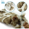 image:imageBest Pet Supplies Squeaky Dog Toys with Soft Durable Fabric for Small Medium and Large Pets Interactive Toy for Indoor Play Supports Active Biting and Play  4 Figures MediumBrown Snow Leopard