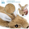 image:imageBest Pet Supplies Squeaky Dog Toys with Soft Durable Fabric for Small Medium and Large Pets Interactive Toy for Indoor Play Supports Active Biting and Play  4 Figures MediumPack of 4 Various StyleColor