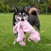image:imageBest Pet Supplies Squeaky Dog Toys with Soft Durable Fabric for Small Medium and Large Pets Interactive Toy for Indoor Play Supports Active Biting and Play  4 Figures MediumMulticolorPig  Wild Duck