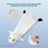 image:imageBest Pet Supplies Squeaky Dog Toys with Soft Durable Fabric for Small Medium and Large Pets Interactive Toy for Indoor Play Supports Active Biting and Play  4 Figures MediumSheep