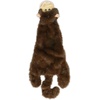 image:imageBest Pet Supplies Squeaky Dog Toys with Soft Durable Fabric for Small Medium and Large Pets Interactive Toy for Indoor Play Supports Active Biting and Play  4 Figures MediumBrown Monkey