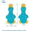 image:imageBest Pet Supplies Squeaky Dog Toys with Soft Durable Fabric for Small Medium and Large Pets Interactive Toy for Indoor Play Supports Active Biting and Play  Crinkle Duck Light Green amp Turquoise