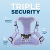 image:imageBest Pet Supplies Voyager Adjustable Stepin Flex Breathable Mesh Dog Harness for Small Medium Large Dogs Moss Green SHarness Lavender
