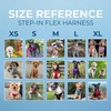 image:imageBest Pet Supplies Voyager Adjustable Stepin Flex Breathable Mesh Dog Harness for Small Medium Large Dogs Moss Green SHarness Leash Set Turquoise