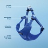 image:imageBest Pet Supplies Voyager Adjustable Stepin Flex Breathable Mesh Dog Harness for Small Medium Large Dogs Moss Green SHarness Royal Blue