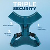 image:imageBest Pet Supplies Voyager Aerolite Over the Head Dog Harness No Pull Breathable Air Mesh Vest Quick Dry with Reflective Stitching Adjustable Escape Resistant Harness  Blue LargeTurquoise