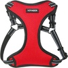 image:imageBest Pet Supplies Voyager Adjustable Stepin Flex Breathable Mesh Dog Harness for Small Medium Large Dogs Moss Green SHarness Red