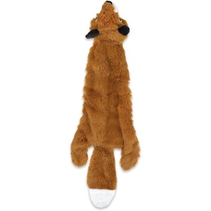 image:imageBest Pet Supplies Squeaky Dog Toys with Soft Durable Fabric for Small Medium and Large Pets Interactive Toy for Indoor Play Supports Active Biting and Play  4 Figures MediumBrownFox