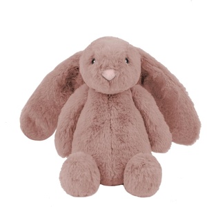 image:imageBest Pet Supplies Squeaky Dog Toys with Soft Durable Fabric for Small Medium and Large Pets Interactive Toy for Indoor Play Supports Active Biting and Play  4 Figures MediumBunny Mauve