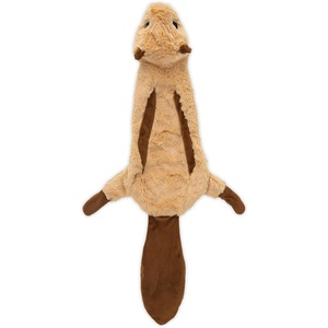 image:imageBest Pet Supplies Squeaky Dog Toys with Soft Durable Fabric for Small Medium and Large Pets Interactive Toy for Indoor Play Supports Active Biting and Play  4 Figures MediumBrown Dark BrownSquirrel
