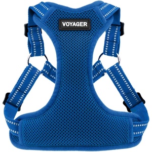 image:imageBest Pet Supplies Voyager Adjustable Stepin Flex Breathable Mesh Dog Harness for Small Medium Large Dogs Moss Green SHarness Royal Blue