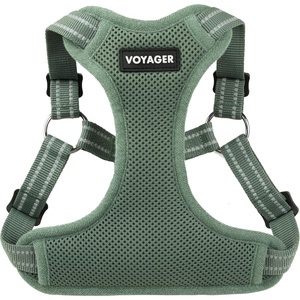 image:imageBest Pet Supplies Voyager Adjustable Stepin Flex Breathable Mesh Dog Harness for Small Medium Large Dogs Moss Green SMoss Green