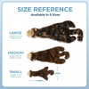 image:imageBest Pet Supplies Squeaky Dog Toys with Soft Durable Fabric for Small Medium and Large Pets Interactive Toy for Indoor Play Supports Active Biting and Play  Bunny Bunny Duck SmallMulticolorMonkey  Cow