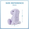 image:imageBest Pet Supplies Squeaky Dog Toys with Soft Durable Fabric for Small Medium and Large Pets Interactive Toy for Indoor Play Supports Active Biting and Play  Bunny Bunny Duck SmallBunny Purple