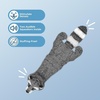 image:imageBest Pet Supplies Squeaky Dog Toys with Soft Durable Fabric for Small Medium and Large Pets Interactive Toy for Indoor Play Supports Active Biting and Play  Bunny Bunny Duck SmallGreyRaccoon