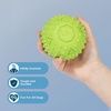 image:imageBest Pet Supplies Squeaky Dog Toys with Soft Durable Fabric for Small Medium and Large Pets Interactive Toy for Indoor Play Supports Active Biting and Play  Bunny Bunny Duck SmallFuchsia  Green