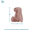 image:imageBest Pet Supplies Squeaky Dog Toys with Soft Durable Fabric for Small Medium and Large Pets Interactive Toy for Indoor Play Supports Active Biting and Play  Bunny Bunny Duck SmallBunny Mauve