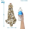 image:imageBest Pet Supplies Squeaky Dog Toys with Soft Durable Fabric for Small Medium and Large Pets Interactive Toy for Indoor Play Supports Active Biting and Play  Bunny Bunny Duck SmallBrown Snow Leopard