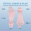 image:imageBest Pet Supplies Squeaky Dog Toys with Soft Durable Fabric for Small Medium and Large Pets Interactive Toy for Indoor Play Supports Active Biting and Play  Bunny Bunny Duck SmallMulticolorPig  Wild Duck