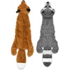 image:imageBest Pet Supplies Squeaky Dog Toys with Soft Durable Fabric for Small Medium and Large Pets Interactive Toy for Indoor Play Supports Active Biting and Play  Bunny Bunny Duck SmallMulticolorRaccoon  Fox