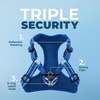 image:imageBest Pet Supplies Voyager Adjustable Stepin Flex Breathable Mesh Dog Harness for Small Medium Large Dogs Leash Set Moss Green MHarness Leash Set Royal Blue