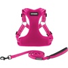 image:imageBest Pet Supplies Voyager Adjustable Stepin Flex Breathable Mesh Dog Harness for Small Medium Large Dogs Leash Set Moss Green MHarness Leash Set Fuchsia