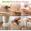 image:imageBest Pet Supplies Catify Cat Scratcher Fun Interactive Scratchers Posts Poles Claw Safe Furniture Saver Indoor Play Support Natural Cat Behaviors Heavy Duty  WhaleBeige Scratching Post  H 33