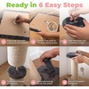 image:imageBest Pet Supplies Catify Cat Scratcher Fun Interactive Scratchers Posts Poles Claw Safe Furniture Saver Indoor Play Support Natural Cat Behaviors Heavy Duty  WhaleGray Scratching Post  H 33