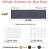 image:imageBest Pet Supplies Catify Cat Scratcher Fun Interactive Scratchers Posts Poles Claw Safe Furniture Saver Indoor Play Support Natural Cat Behaviors Heavy Duty  WhaleGray Mat  L 78