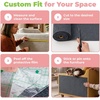 image:imageBest Pet Supplies Catify Cat Scratcher Fun Interactive Scratchers Posts Poles Claw Safe Furniture Saver Indoor Play Support Natural Cat Behaviors Heavy Duty  WhaleGray Mat  L 39