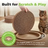 image:imageBest Pet Supplies Catify Cat Scratcher Fun Interactive Scratchers Posts Poles Claw Safe Furniture Saver Indoor Play Support Natural Cat Behaviors Heavy Duty  WhaleRound3 Pack