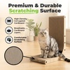 image:imageBest Pet Supplies Catify Cat Scratcher Fun Interactive Scratchers Posts Poles Claw Safe Furniture Saver Indoor Play Support Natural Cat Behaviors Heavy Duty  WhaleLShape  H 19