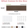 image:imageBest Pet Supplies Catify Cat Scratcher Fun Interactive Scratchers Posts Poles Claw Safe Furniture Saver Indoor Play Support Natural Cat Behaviors Heavy Duty  WhaleBrown Mat  L 78