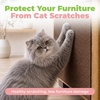 image:imageBest Pet Supplies Catify Cat Scratcher Fun Interactive Scratchers Posts Poles Claw Safe Furniture Saver Indoor Play Support Natural Cat Behaviors Heavy Duty  WhaleBrown Mat  L 78