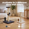image:imageBest Pet Supplies Catify Cat Scratcher Fun Interactive Scratchers Posts Poles Claw Safe Furniture Saver Indoor Play Support Natural Cat Behaviors Heavy Duty  WhaleGray Scratching Post  H 25