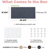 image:imageBest Pet Supplies Catify Cat Scratcher Fun Interactive Scratchers Posts Poles Claw Safe Furniture Saver Indoor Play Support Natural Cat Behaviors Heavy Duty  WhaleGray Mat  L 39