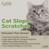 image:imageBest Pet Supplies Catify Cat Scratcher Fun Interactive Scratchers Posts Poles Claw Safe Furniture Saver Indoor Play Support Natural Cat Behaviors Heavy Duty  WhaleSlope 2 Pack
