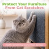 image:imageBest Pet Supplies Catify Cat Scratcher Fun Interactive Scratchers Posts Poles Claw Safe Furniture Saver Indoor Play Support Natural Cat Behaviors Heavy Duty  WhaleGray Mat  L 78
