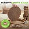 image:imageBest Pet Supplies Catify Cat Scratcher Fun Interactive Scratchers Posts Poles Claw Safe Furniture Saver Indoor Play Support Natural Cat Behaviors Heavy Duty  WhaleRound5 Pack