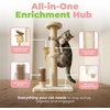 image:imageBest Pet Supplies Catify Cat Scratcher Fun Interactive Scratchers Posts Poles Claw Safe Furniture Saver Indoor Play Support Natural Cat Behaviors Heavy Duty  WhaleBeige Scratching Post  H 33