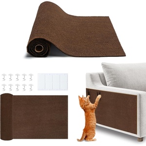 image:imageBest Pet Supplies Catify Cat Scratcher Fun Interactive Scratchers Posts Poles Claw Safe Furniture Saver Indoor Play Support Natural Cat Behaviors Heavy Duty  WhaleBrown Mat  L 78