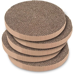 image:imageBest Pet Supplies Catify Cat Scratcher Fun Interactive Scratchers Posts Poles Claw Safe Furniture Saver Indoor Play Support Natural Cat Behaviors Heavy Duty  WhaleRound5 Pack